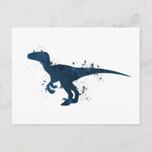 Velociraptor Postcard