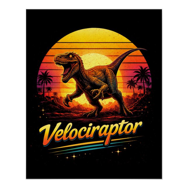 Velociraptor Poster (Front)