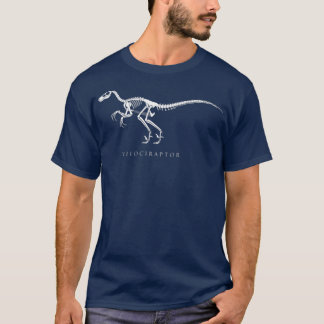 Velociraptor Skeleton  Dinosaur fan bones Raptor d T-Shirt