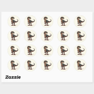Velociraptor Stickers - Crested Friends Collection