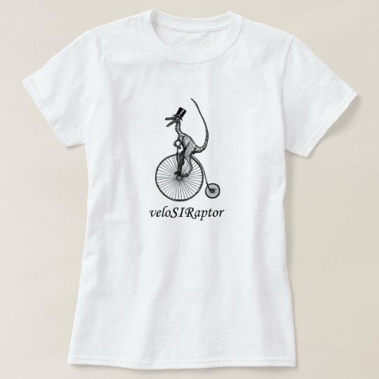 velociraptor tee for ladies