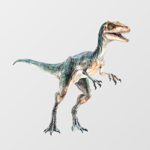 Velociraptor window cling