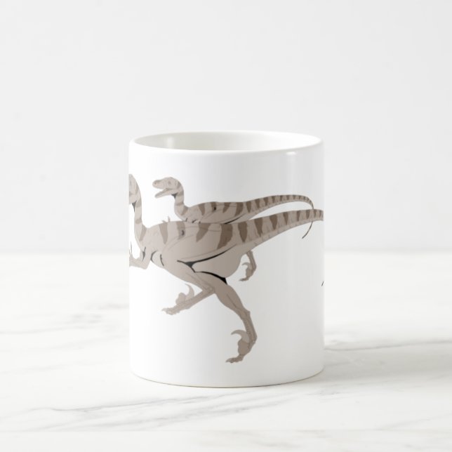 velociraptors coffee mug (Center)