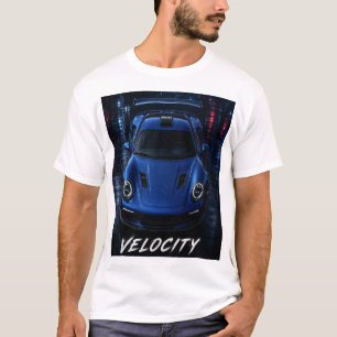 Velocity Redefined Sports Car Graphic T-Shirt