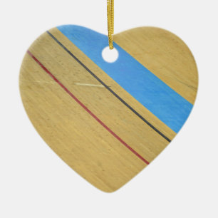 Velodrome abstract ceramic tree decoration