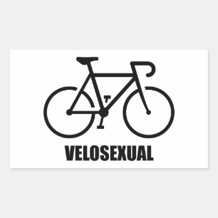 Velosexual Rectangular Sticker