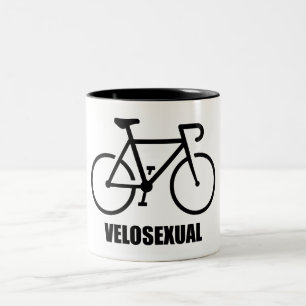 Velosexual Two-Tone Coffee Mug
