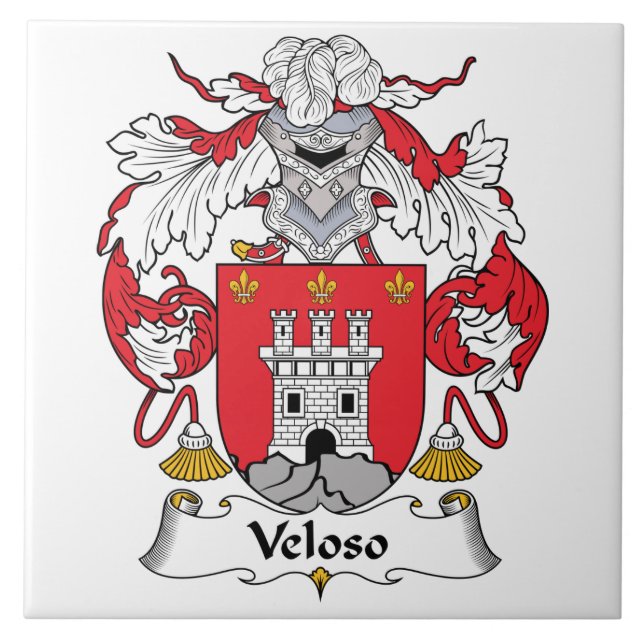 Veloso Family Crest Tile (Front)