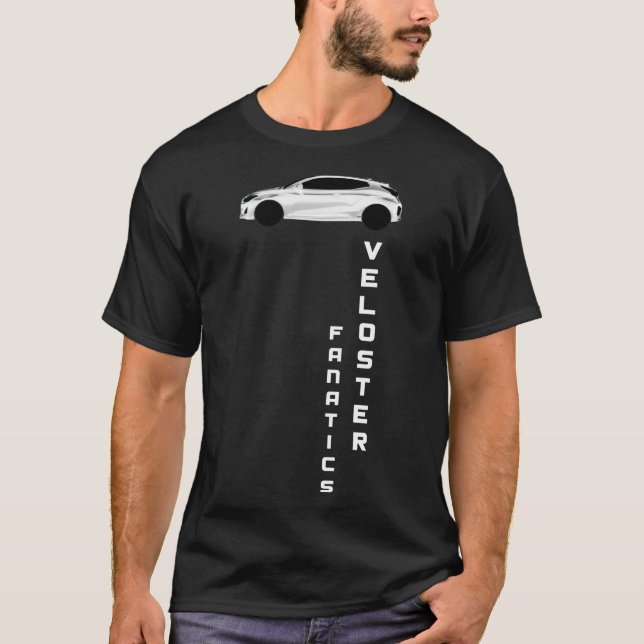Veloster Fanatics Logo Classic T-Shirt (Front)