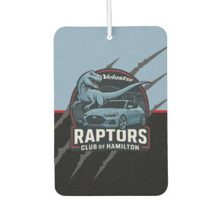 Veloster Raptors Car Freshener