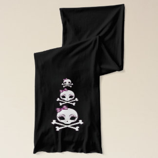 Velusa Skullie Crossbones Scarf