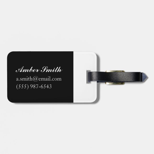 Velvet 2014 luggage tag (Back Horizontal)