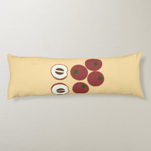 Velvet Apple Body Pillow