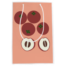 Velvet Apple Gift Bag