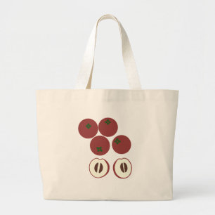 Velvet Apple Jumbo Tote Bag