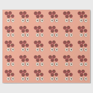 Velvet Apple Wrapping Paper