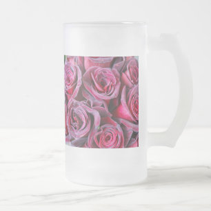Velvet Beauty Frosted Glass Beer Mug