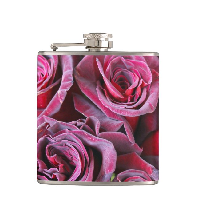 Velvet Beauty Hip Flask (Front)
