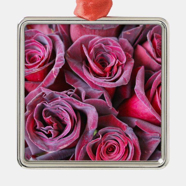 Velvet Beauty Metal Tree Decoration (Front)