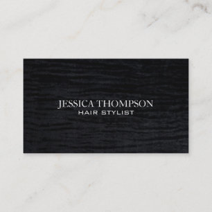 Velvet   Black Business Card