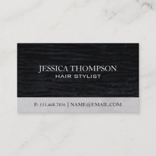 Velvet Black Business Card