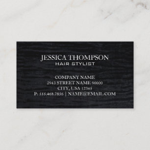 Velvet Black Business Card