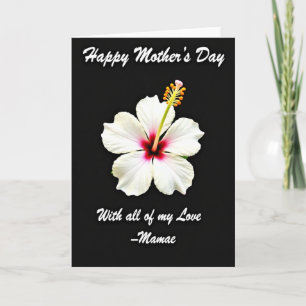 Velvet Darkness Mothers Day Card