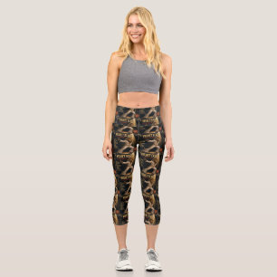 Velvet Elvis: a Parody Capri Leggings