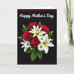 Velvet Floral Occasion Card