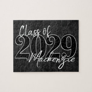 Velvet Grad   Onyx Black Jewel Tone Grunge Jigsaw Puzzle