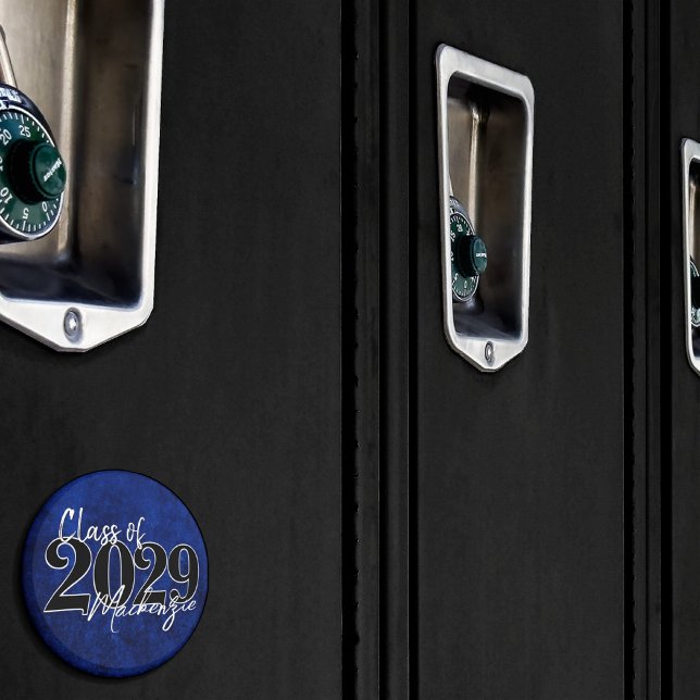 Velvet Grad | Sapphire Blue Dark Jewel Tone Grunge Magnet (Creator Uploaded)