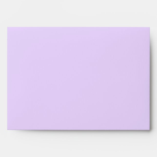 Velvet in Lavender Envelope (Front)
