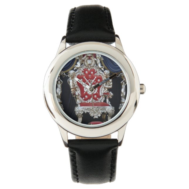 Velvet luxury chair watch (Front)