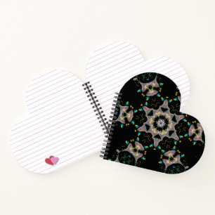 Velvet Night Kaleidoscope Notebook