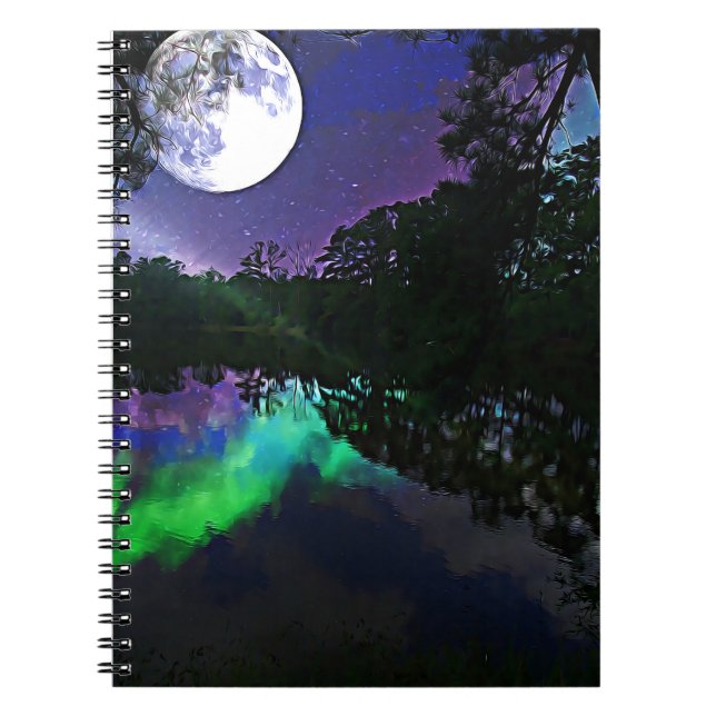 Velvet Night  Notebook (Front)