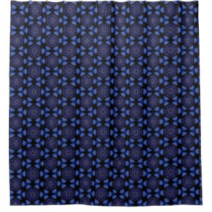 Velvet Sapphire Shower Curtain