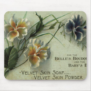 velvet skin soap mouse mat