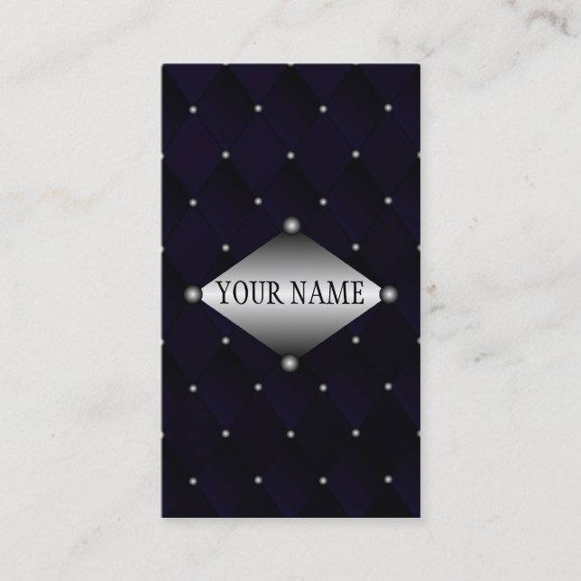 Velvet & Steel Business Card (Front)