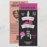 Velvet Thunder Rock ’n’ Roll Wedding Ticket
