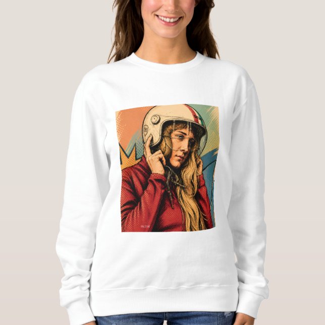 Velvet Velocity Sweatshirt (Front)