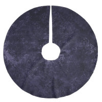 Velvety Midnight Damask | Indigo Purple Grunge