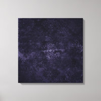 Velvety Midnight Damask | Indigo Purple Grunge