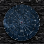 Velvety Navy Damask | Dark Blue Grunge Floral Dartboard<br><div class="desc">90s Grunge, All Grown Up! Rich and sophisticated velvety baroque in a deep moody dusky hued jewel tone for a luxurious, dramatic, or edgy palette. This 90s inspired vintage grunge texture features a gorgeous unisex (yet feminine) abstract gradient that adds perfect pop of color. For customizations or other colors, please...</div>