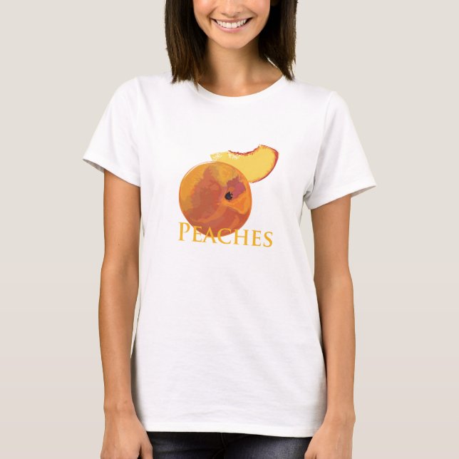 Velvety Peaches T-Shirt (Front)