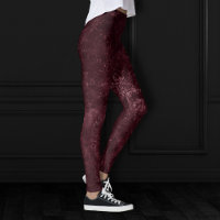 Velvety Wine Damask | Bordeaux Sangria Grunge Glam