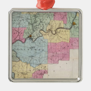 Venango Co, Pa Metal Tree Decoration