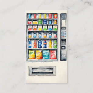 Vending Machine Business Card