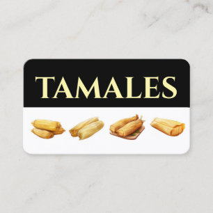 Vendo tamales Business Card