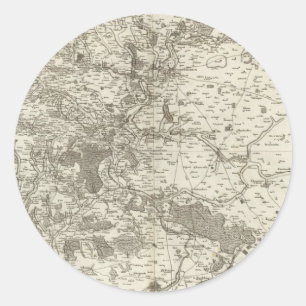 Vendome Classic Round Sticker