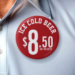 Vendor Concession Supplies - Ice Cold Beer Seller<br><div class="desc">This can be for a business or just a gag gift. Sell your beverages with a simple way to display the current price to beer drinkers in the stadium. This template can be personalised to the product and price that is needed. This can be the solution to the problem of...</div>